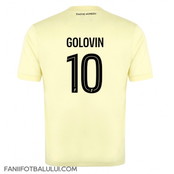 AS Monaco Aleksandr Golovin #10 Tricou Fotbal Replică 2025-26 Barbati Treilea